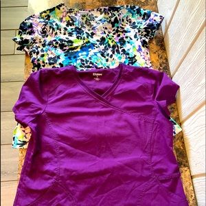 Scrubstar Scrub Tops Size Large